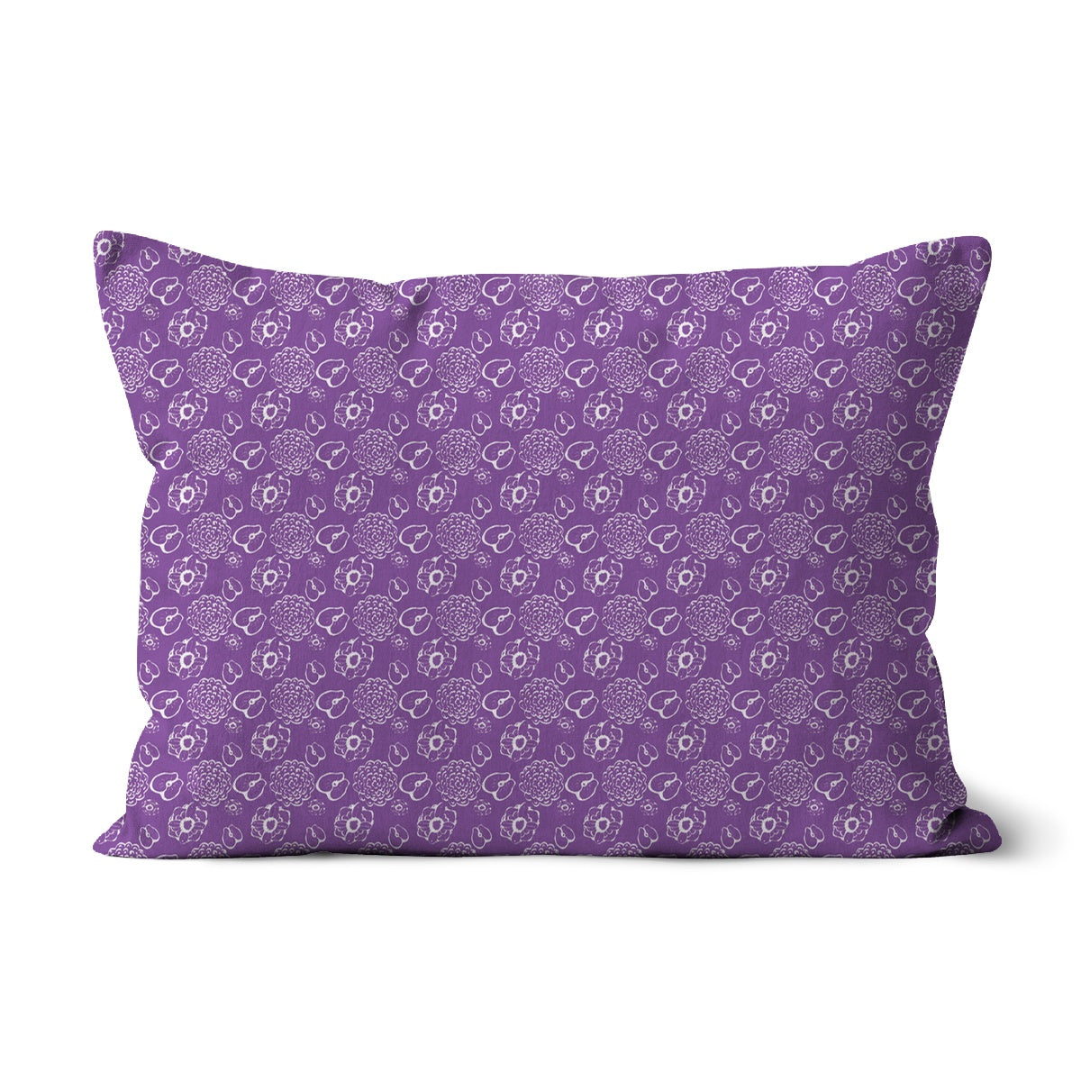 Cushion - Floral Spring Time - Purple