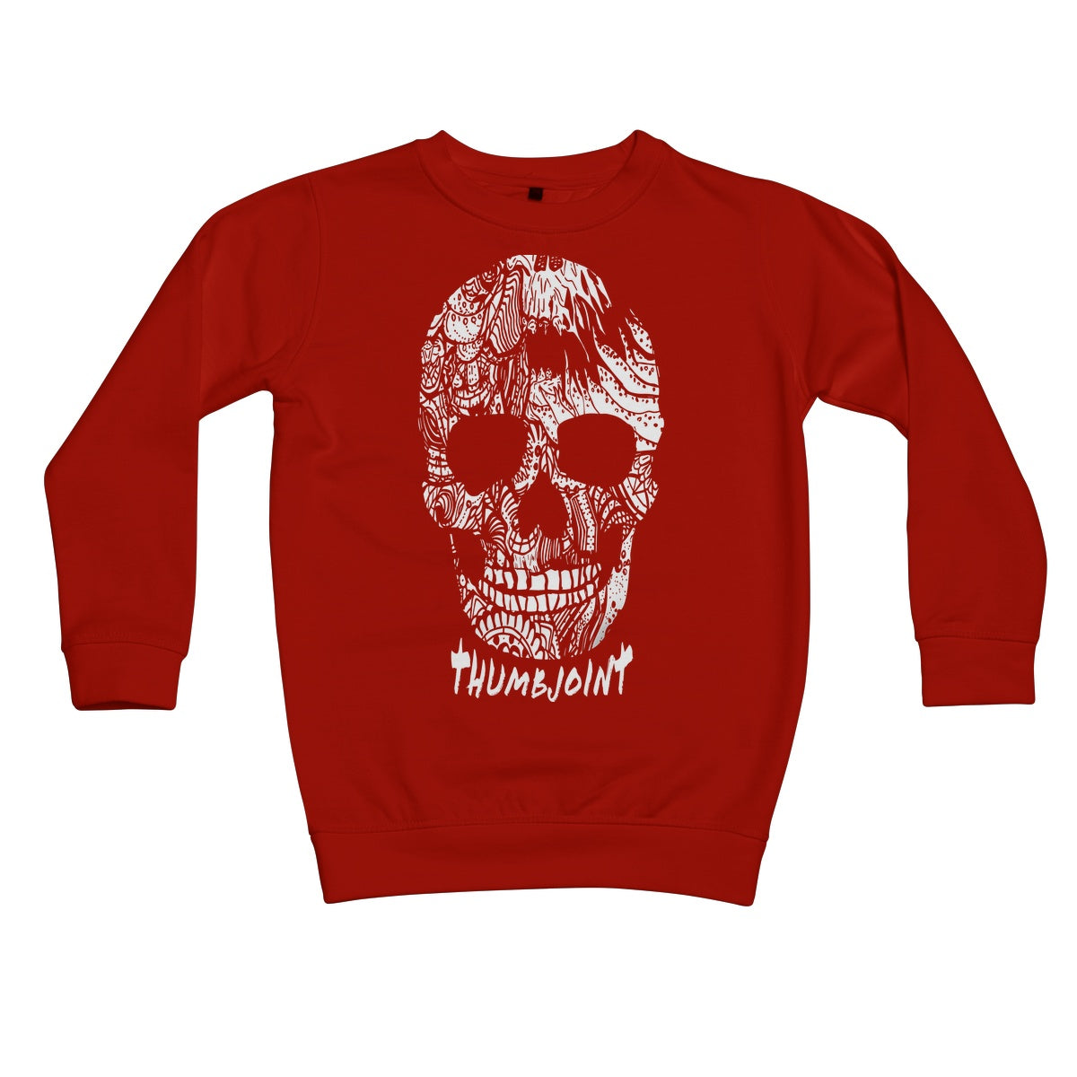 Midnight Skull Adam Kids Sweatshirt