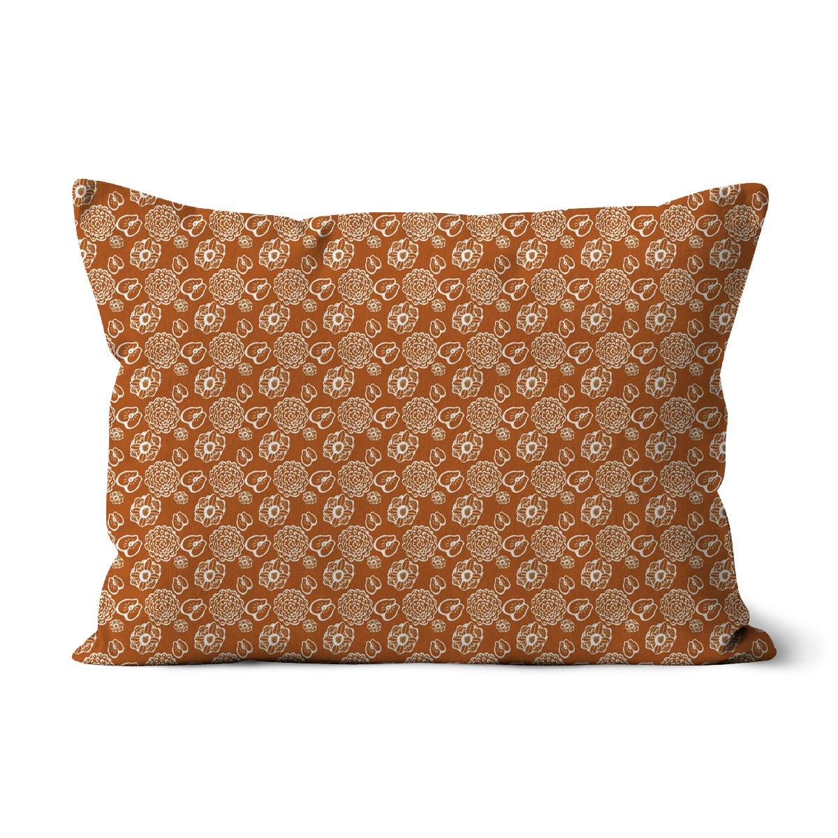Cushion - Floral Spring Time - Orange