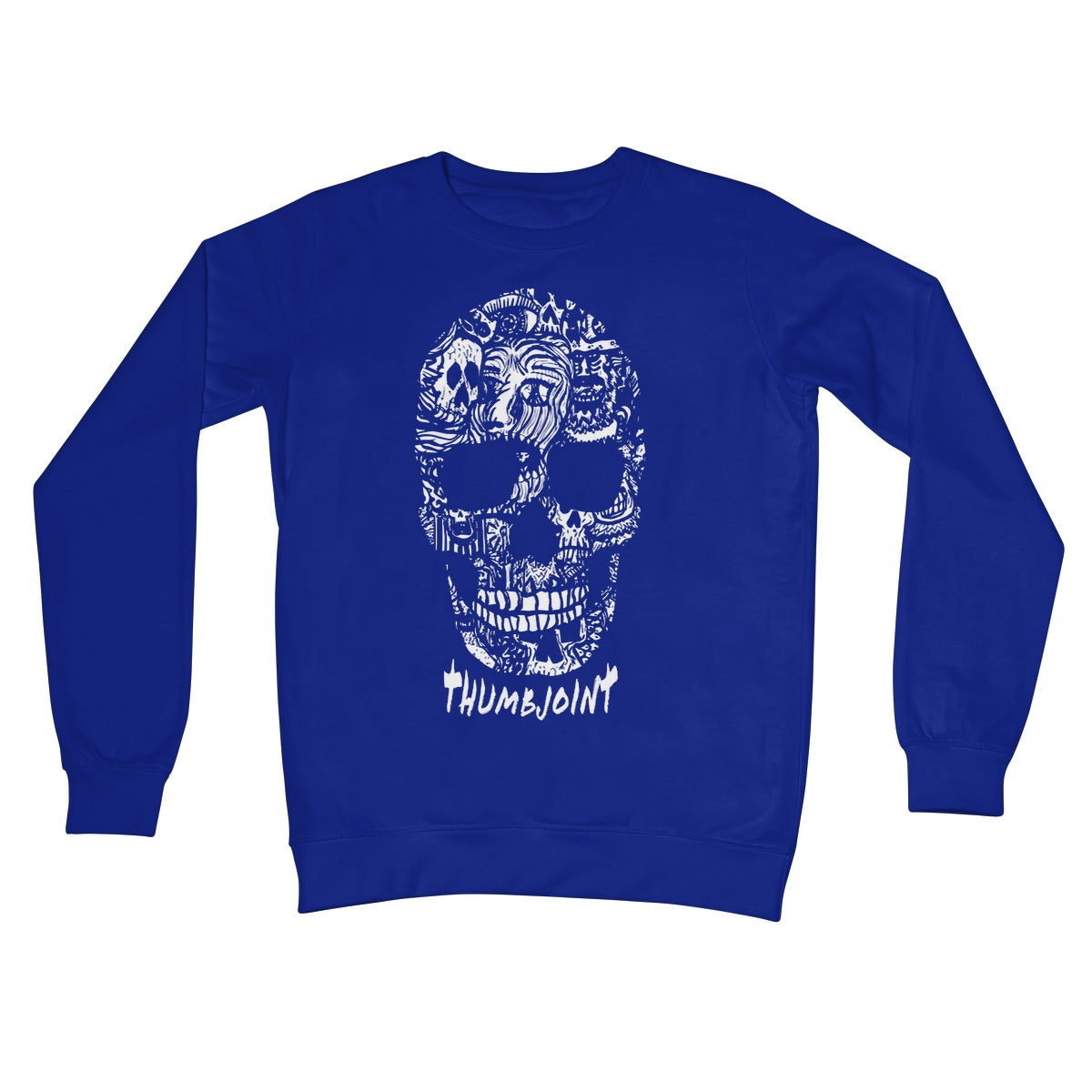 Midnight Skull - Edgar Crew Neck Sweatshirt
