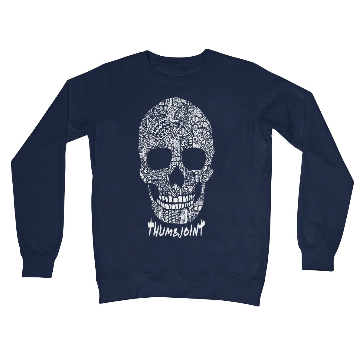 Midnight Skull - Freya Crew Neck Sweatshirt