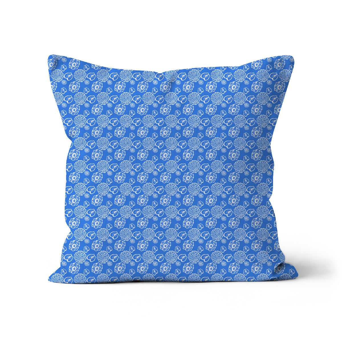 Cushion - Floral Spring Time - Blue