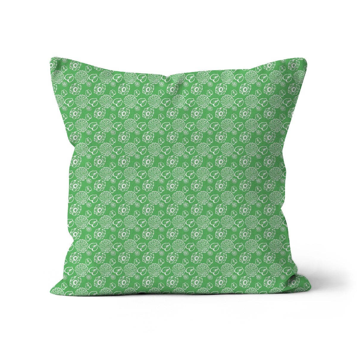 Cushion - Floral Spring Time - Green