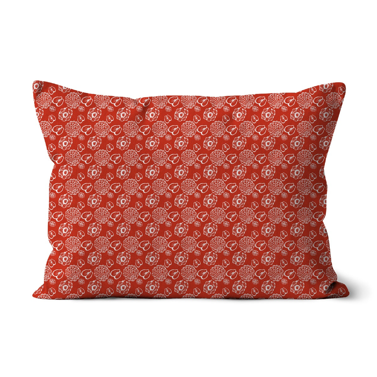 Cushion - Floral Spring Time - Red