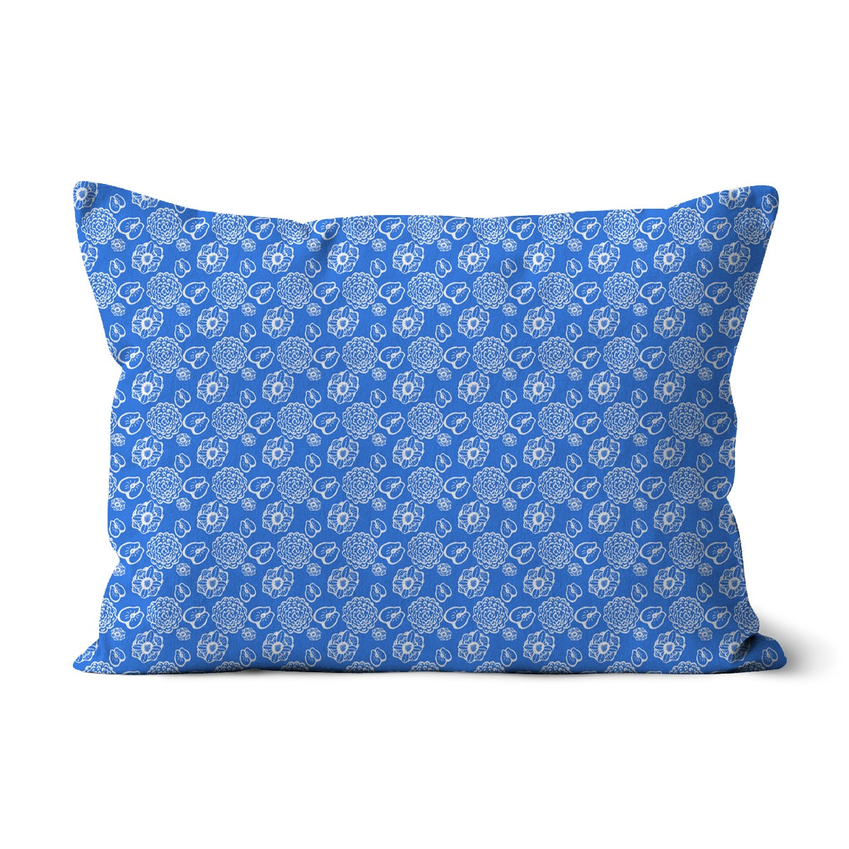 Cushion - Floral Spring Time - Blue