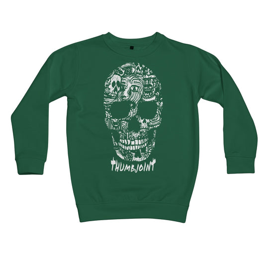 Midnight Skull - Edgar Kids Sweatshirt